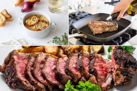 Grilling Prime Strip Sophistication