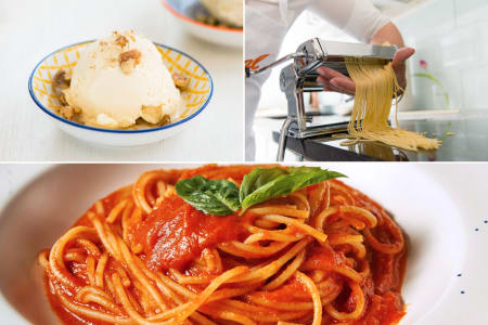 Seasonal Italian Feast With Fresh Pasta