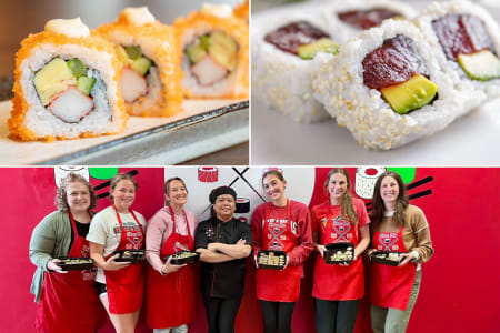 Sushi Rolling From Scratch: Three Classics