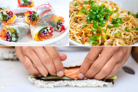 Traditional Asian Fare With Sushi