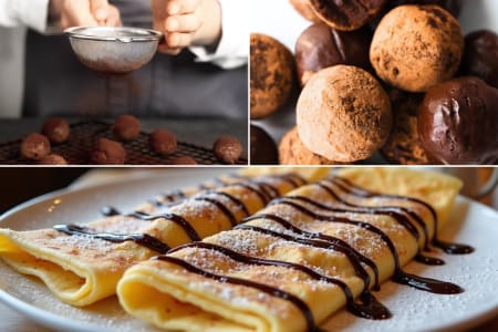 Las Vegas Cooking Class: Make Chocolate Truffles & CrÃªpes at a Modern Brewery