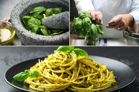 Tuscan Pici Pasta From Scratch at an Open Air Beer Garden