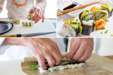 Sushi Rolling Art - Date Night