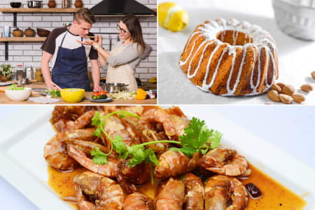 Classic Mediterranean Dinner - Date Night