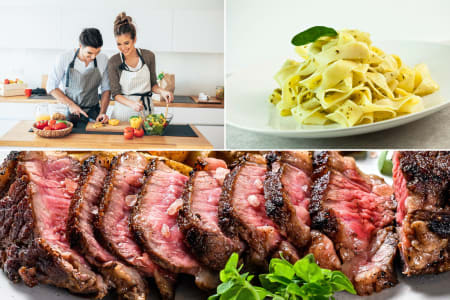 Tuscan Steak Menu - Date Night