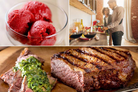 Wholesome Surf and Turf Dinner - Date Night