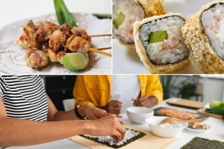 Elegant Sushi Bar Dinner - Date Night