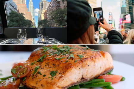 Elevated Feast with a View