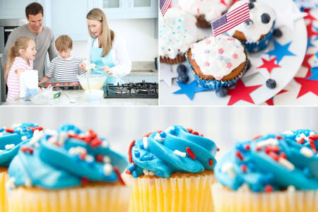 Creative American Cupcakes - Family Fun