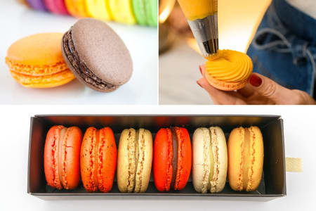 Handcrafted Autumn Macarons
