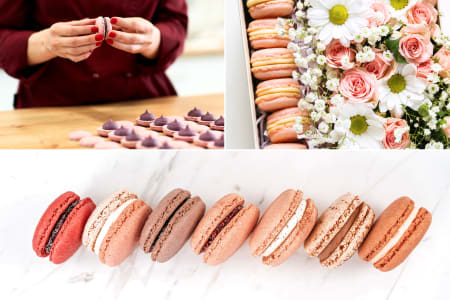 Hand-Piped Macarons