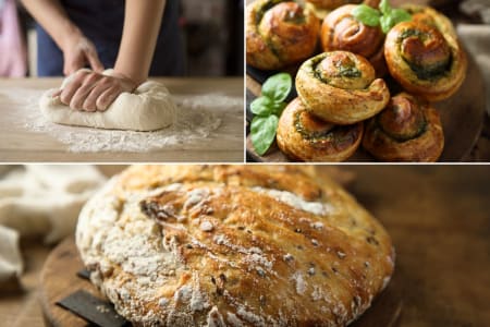 Focaccia, Rolls and Traditional Breads