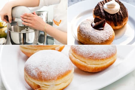 Make Decadent Filled Donuts