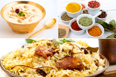 South Indian Seafood Menu