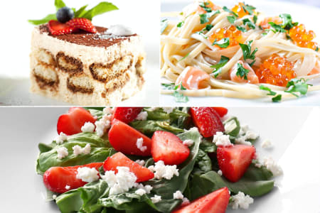 Innovative Gourmet Menu