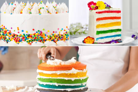 Rainbow Cake: Make & Take