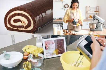 Online Cooking Class: Bake a Classic Bûche de Noël
