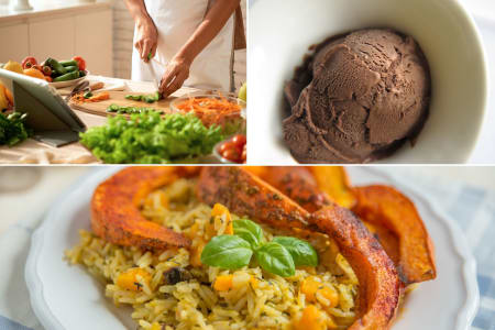 Online Cooking Class: From Hearty Risotto to Gelato