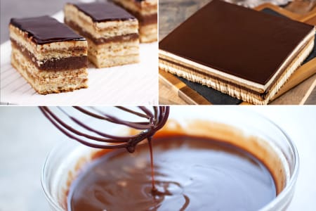 Opera Cake Baking