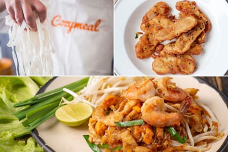 Boston Team Cooking Class: Pad Thai Cook-Off Challenge