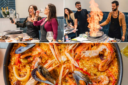 Traditional Paella-Making in Madrid