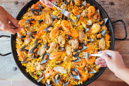 Hot Tapas, Zesty Paella Cooking Class