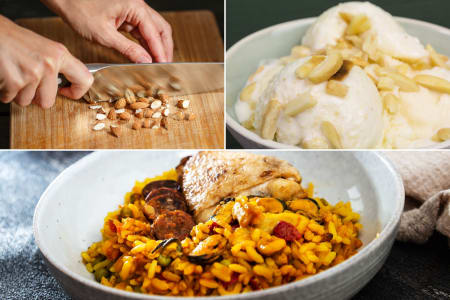 Sizzling Paella and Tantalizing Sides