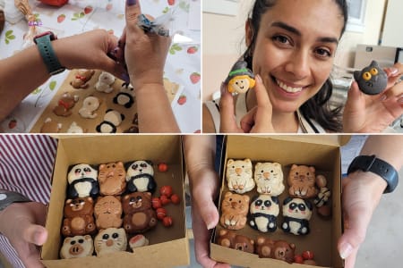 Los Angeles Cooking Class: Cute Character French Macarons