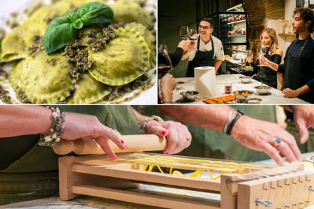 Italian Pasta Delights by the Colosseum