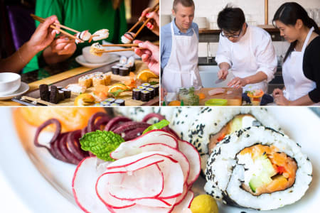 Prepare Authentic Japanese Sushi in Osaka