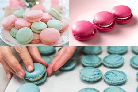 Delicate Springtime Macarons