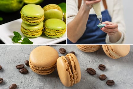 Whimsical Shamrock Macarons
