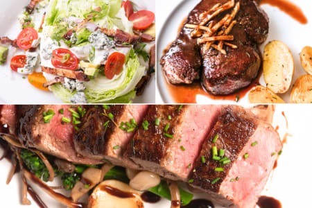Bay Area Private Chef Meal: Signature Steakhouse Dishes