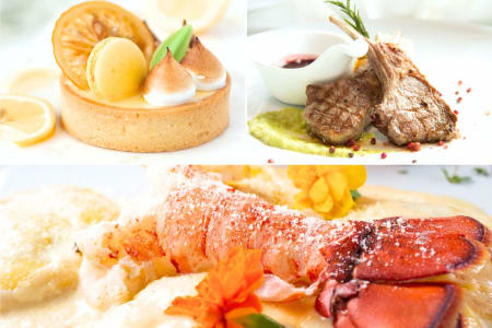 Bay Area Private Chef Meal: Surf & Turf Menu