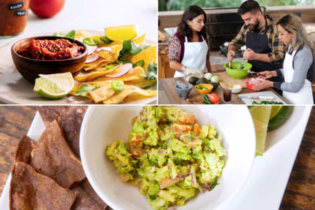 Ultimate Dip Challenge With Guacamole & Salsa