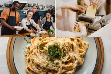 Minneapolis Team Cooking Class: Bonding Over Fettuccine Feast