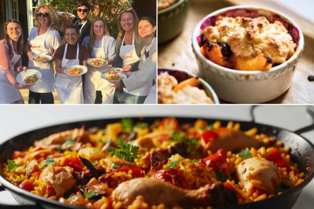 Dallas Team Cooking Class: Craft Spanish Paella Together