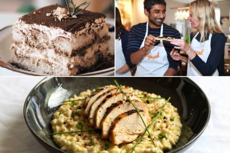 NYC Team Building Activity: Elegant Italian Dishes