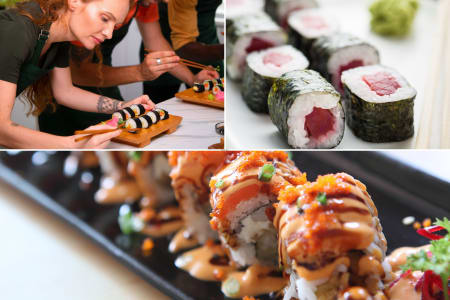 Austin Team Cooking Class: Friendly Sushi Rolling Challenge
