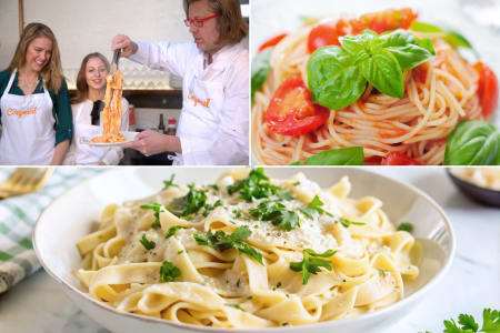 Austin Team Cooking Class: Italian Mystery Ingredient Pasta Showdown
