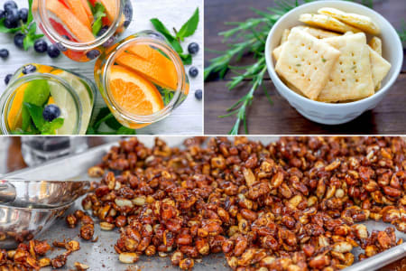 Holiday Snacks and DIY Infused Vodka Gift Set