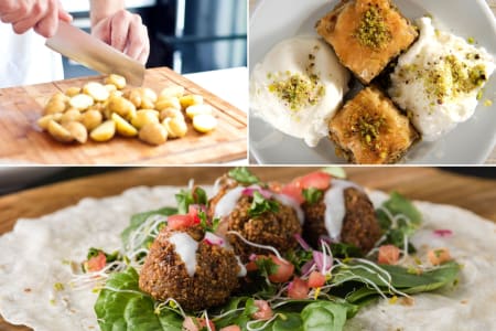 NYC Cooking Class: Vegetarian Greek Spread