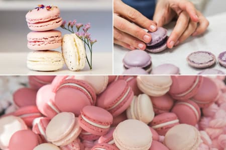 Sweet Wildflower Macarons For Mom
