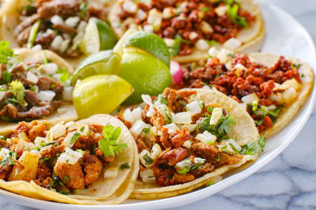 San Diego Private Chef Meal: Authentic Mexican Street Food