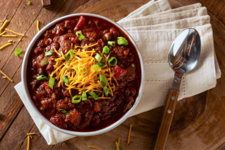 Vegetarian Chili and Cornbread