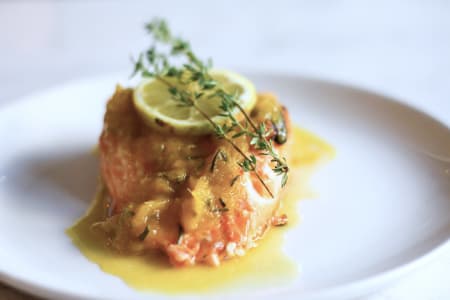 Braised Salmon: A Three-Course Meal