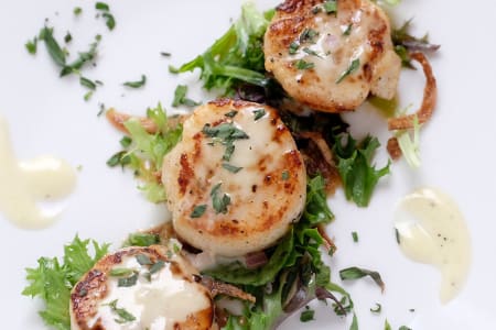 Seared Spanish Sea Scallops