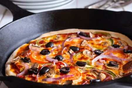 Italian Cast Iron Pizza