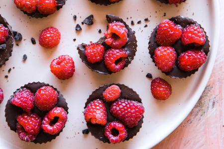 Chocolate Raspberry Cupcakes