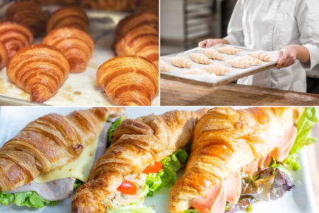 Traditional French Croissants